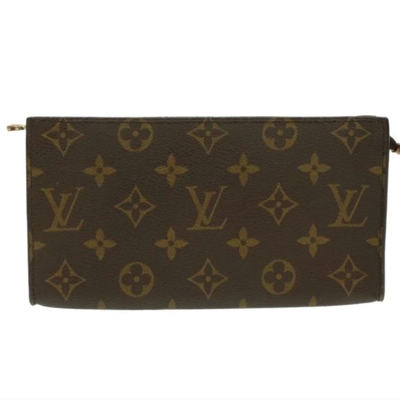 ❤️TRADED❤️Louis Vuitton Monogram Pochette/ wristlet. - Picture 2 of 16